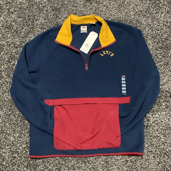 Levi’s Fleece Pull Over M - Picture 11 of 12